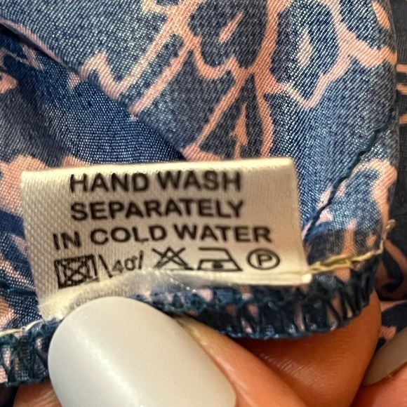 Artisan Bohemian Purple Floral bell sleeve high waisted Mini Dress size M/L, NWT - Picture 10 of 10